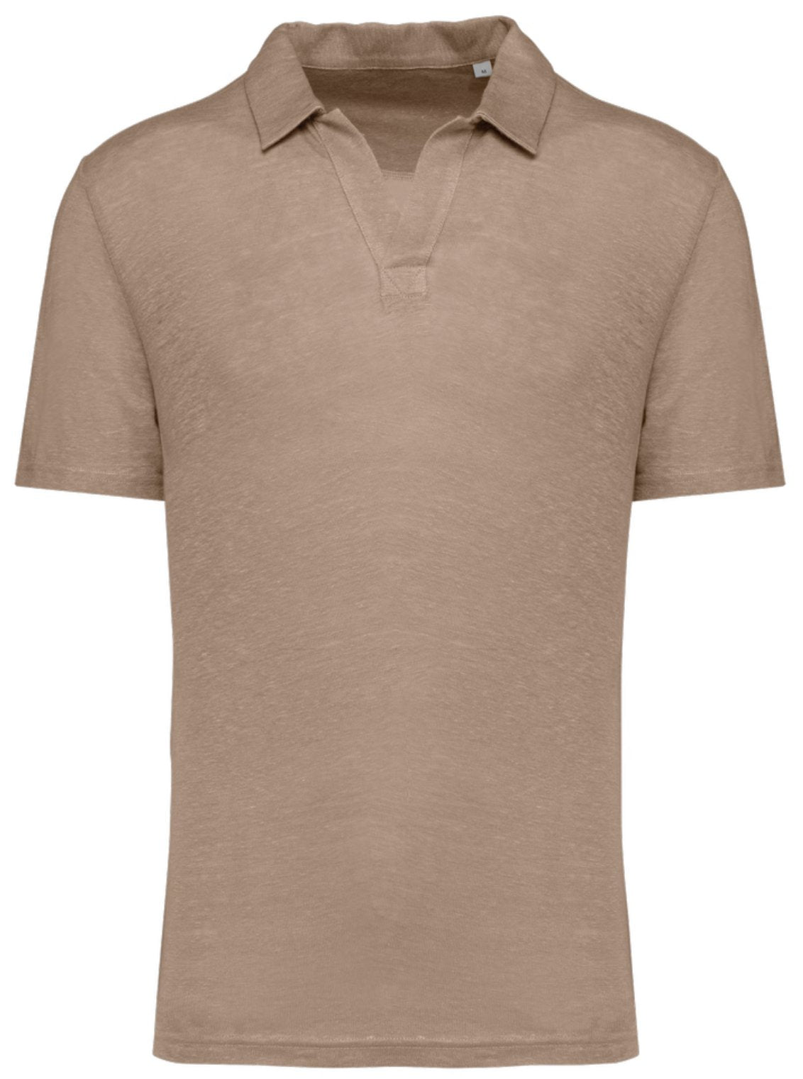 Polo manches courtes en lin homme - Uniformes Riviera