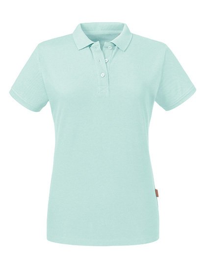 Polo Organic Manches Courtes Femme Russell - Uniformes Riviera