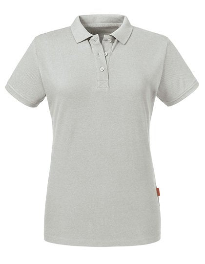 Polo Organic Manches Courtes Femme Russell - Uniformes Riviera