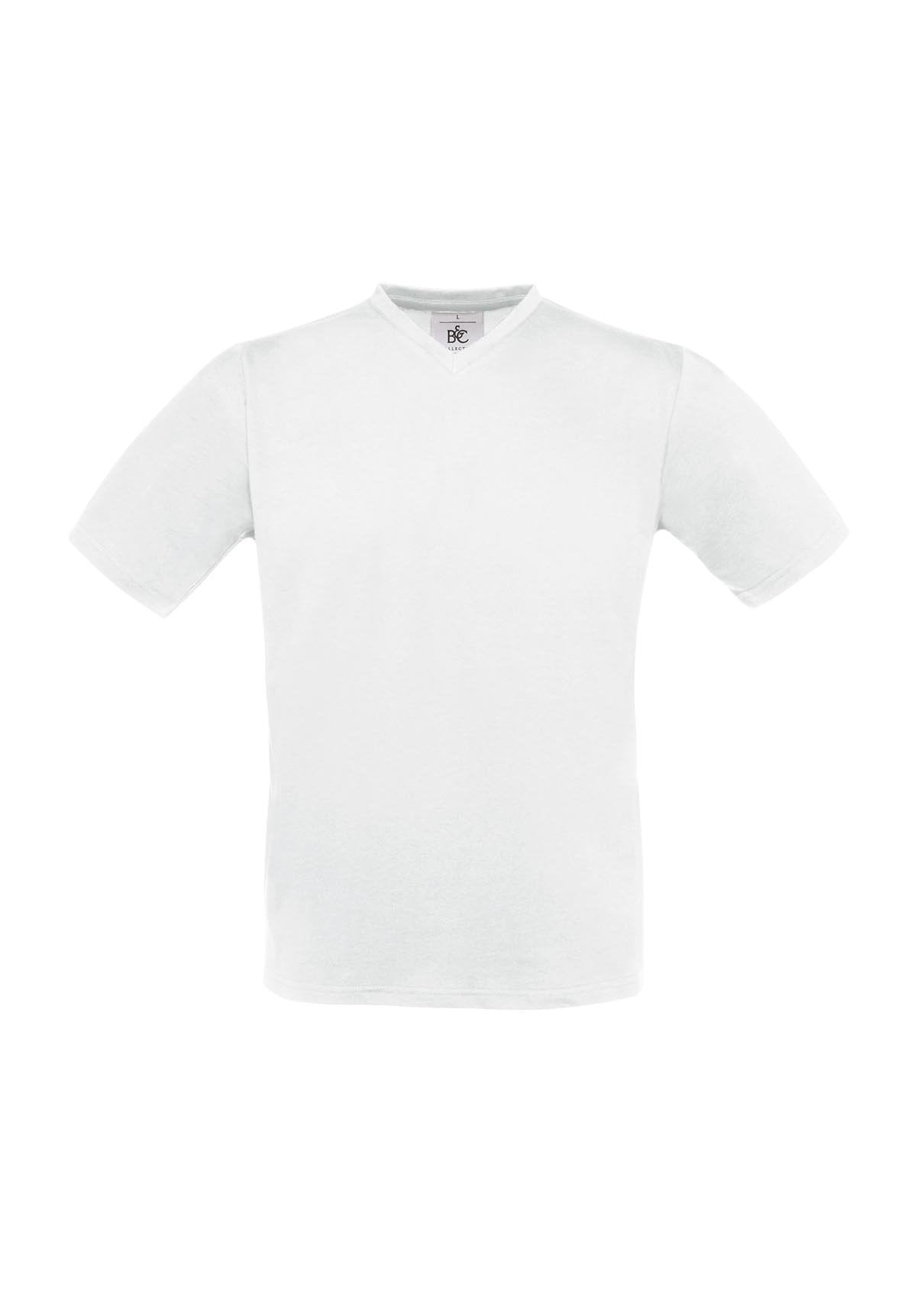 T-shirt B&C col V - Uniformes Riviera