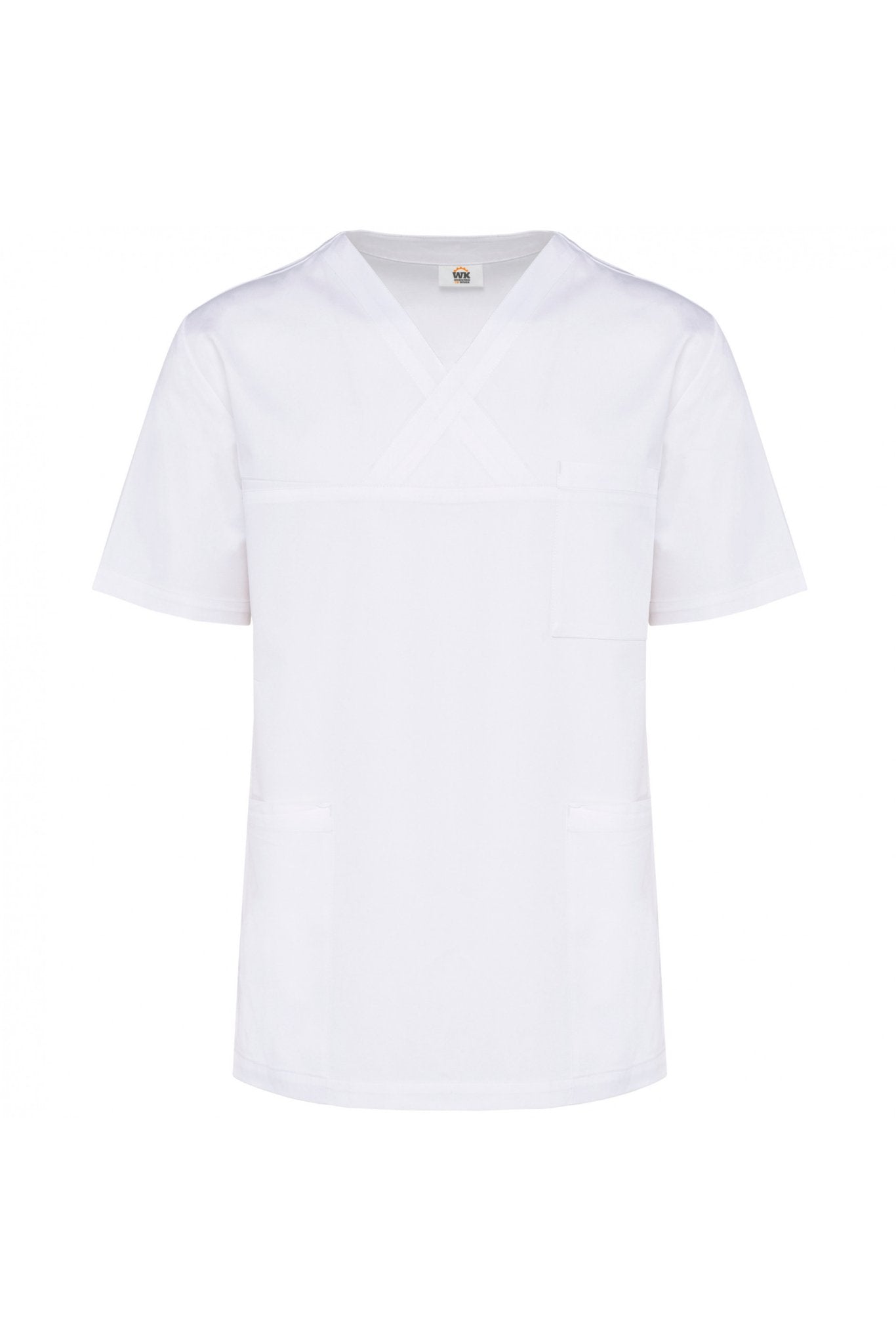 Tunique manches courtes polycoton Unisex Blanc - Uniformes Riviera