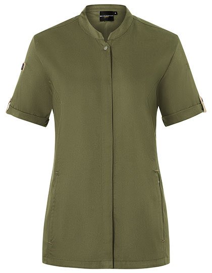 Veste de chef Femme manches courtes Green - Generation - Uniformes Riviera