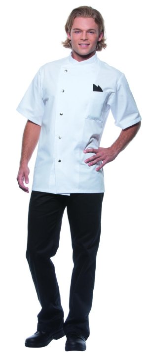 Veste de cuisine Homme manches courtes - Uniformes Riviera